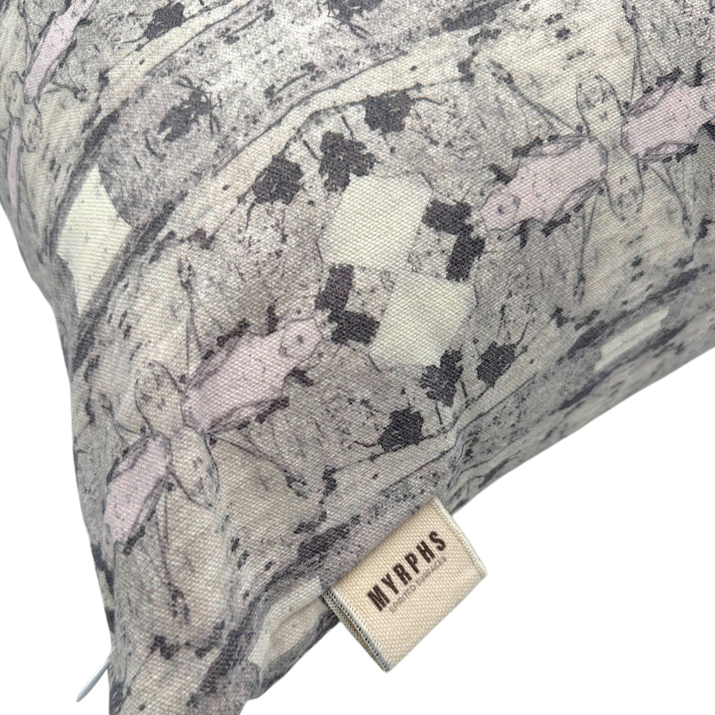 CUTTER DRUM CUSHION in Dust Mauve