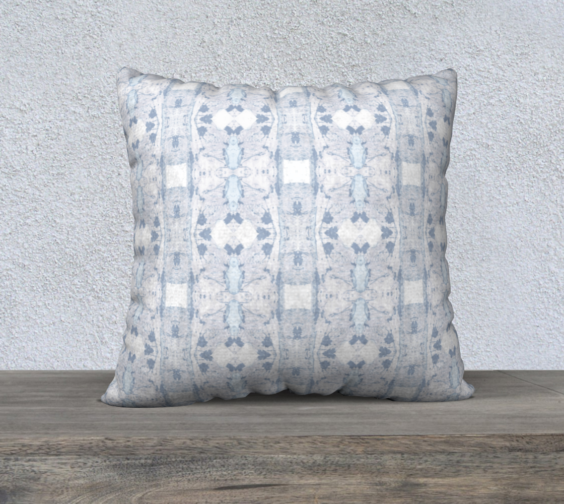 CUTTER DRUM CUSHION in Light Cornflower Blue