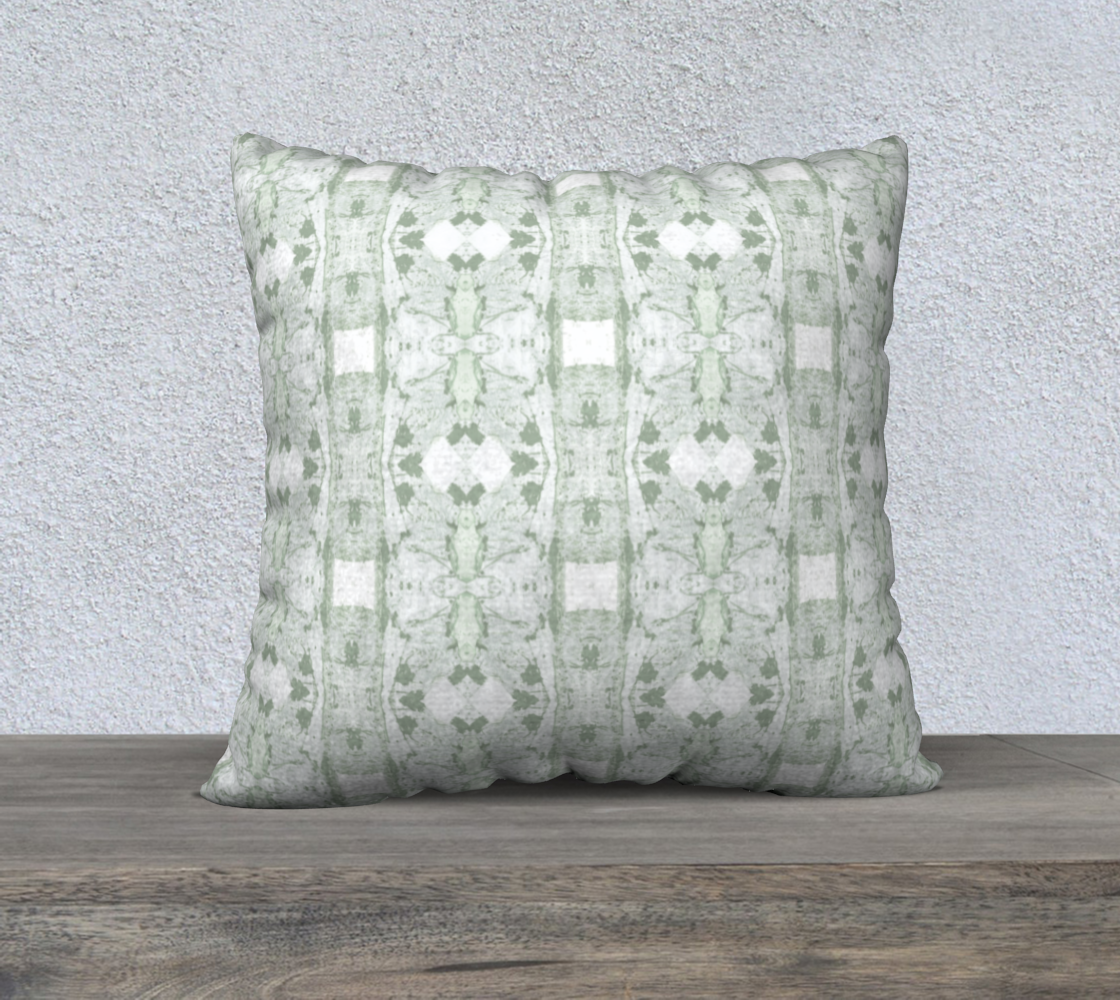 CUTTER DRUM CUSHION in Light Pistachio