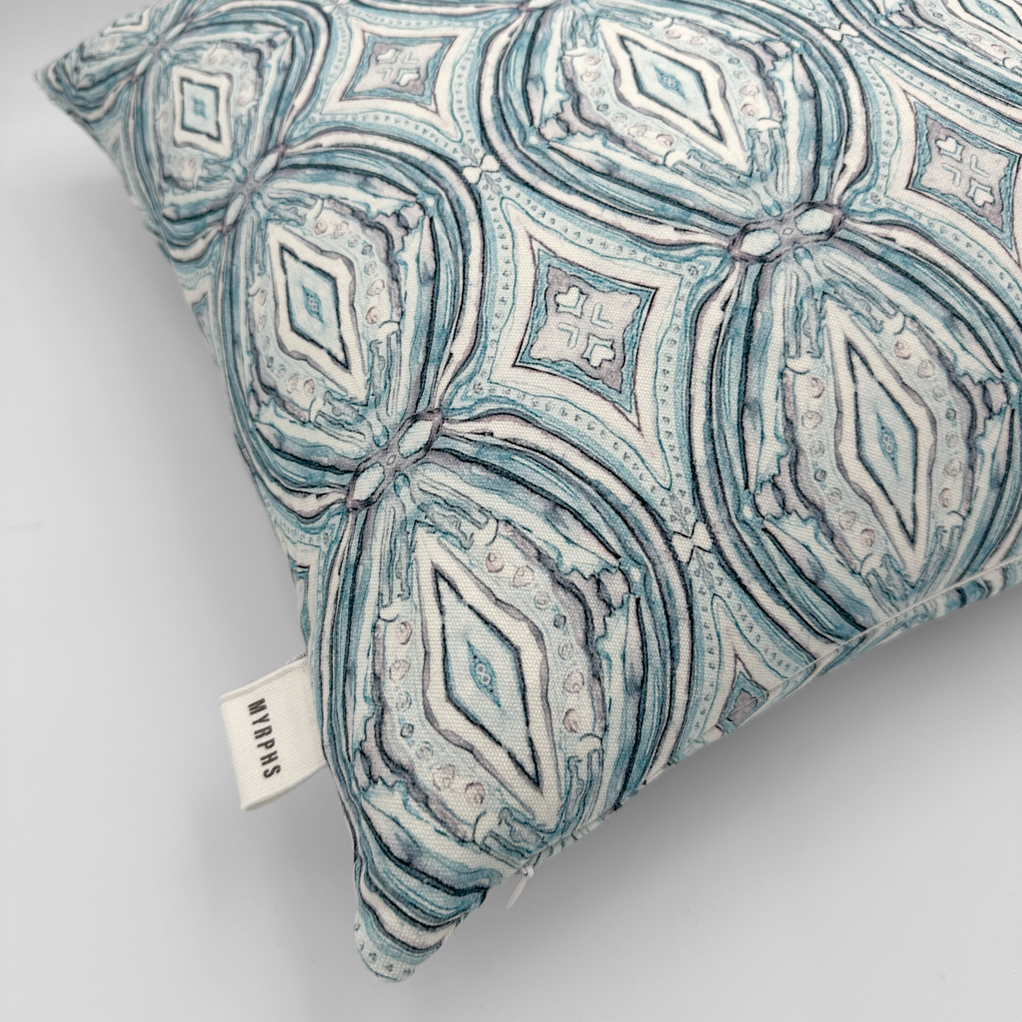 CHARMED CUSHION in Cornflower Blue