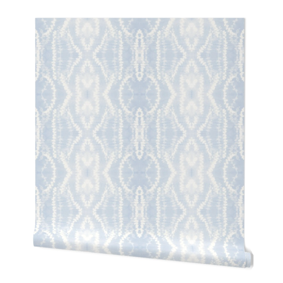 INFLORESCENCE in Light Blue Wallpaper