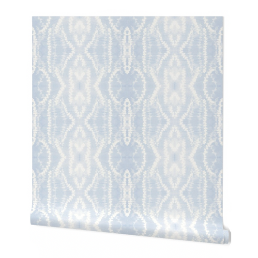INFLORESCENCE in Light Blue Wallpaper