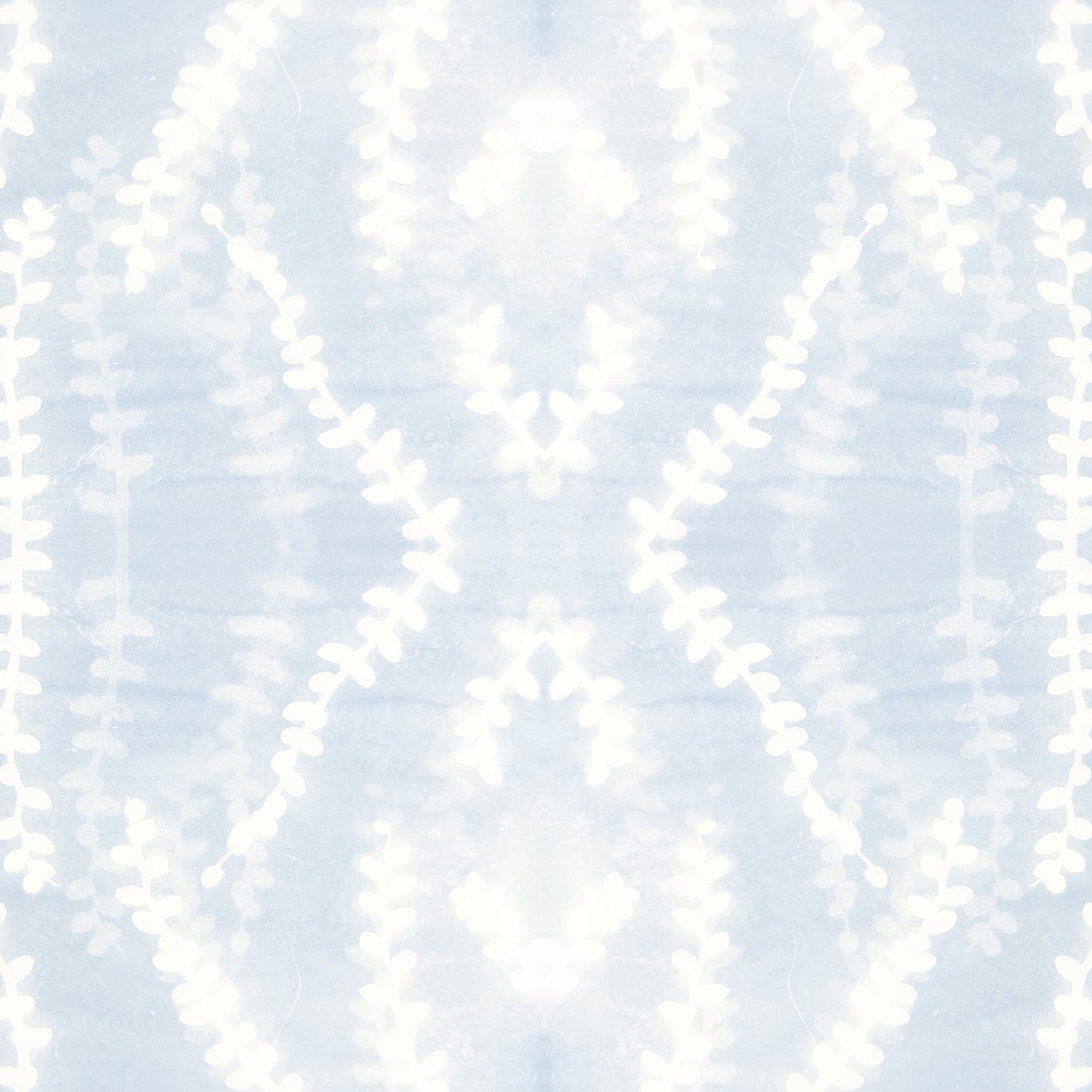 INFLORESCENCE in Light Blue Wallpaper