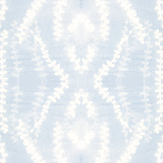INFLORESCENCE in Light Blue Wallpaper