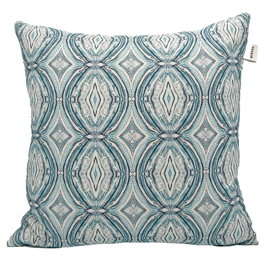 CHARMED CUSHION in Cornflower Blue
