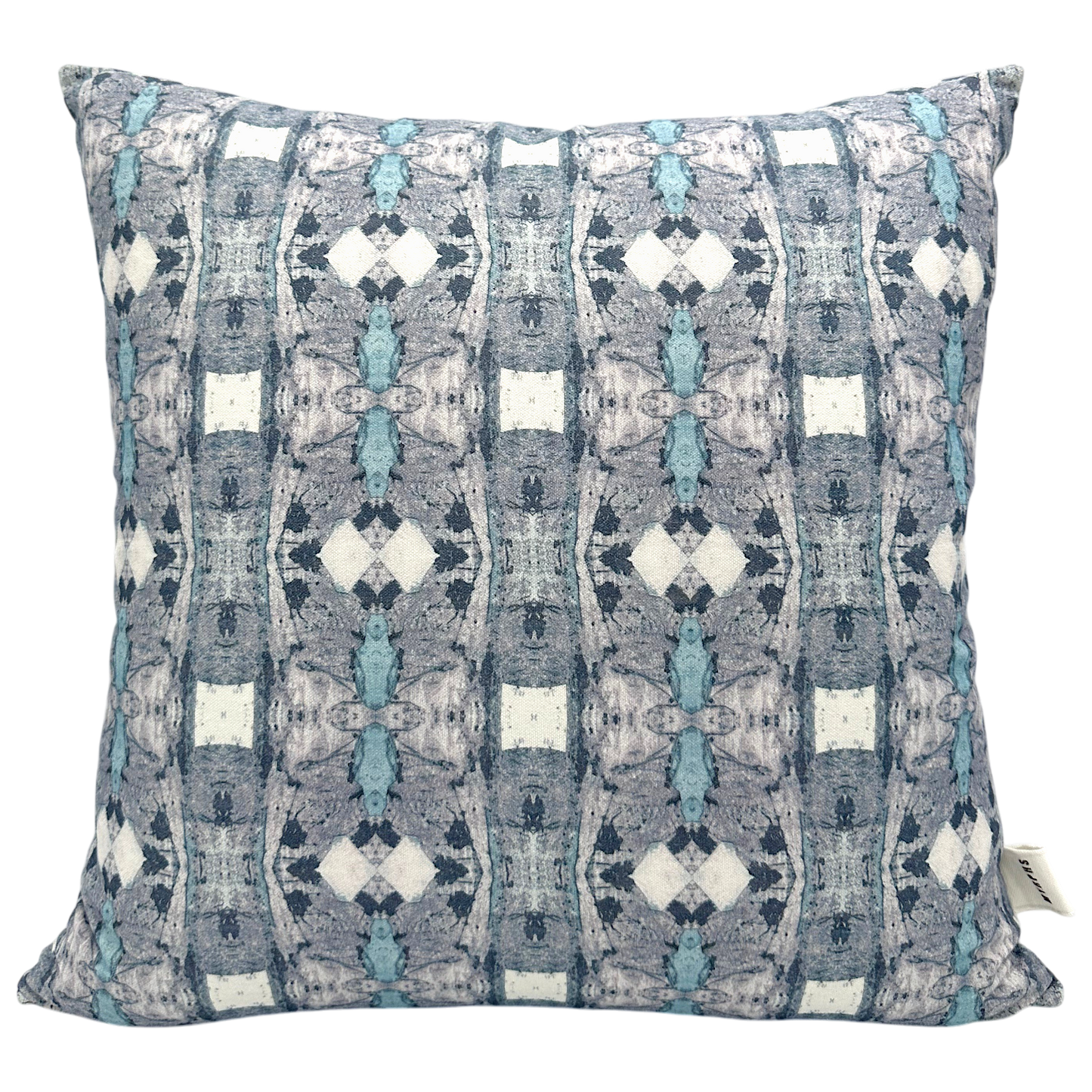 CUTTER DRUM CUSHION in Cornflower Blue