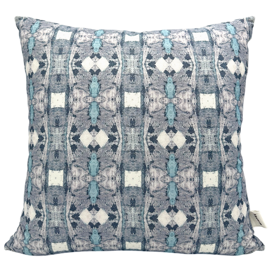 CUTTER DRUM CUSHION in Cornflower Blue