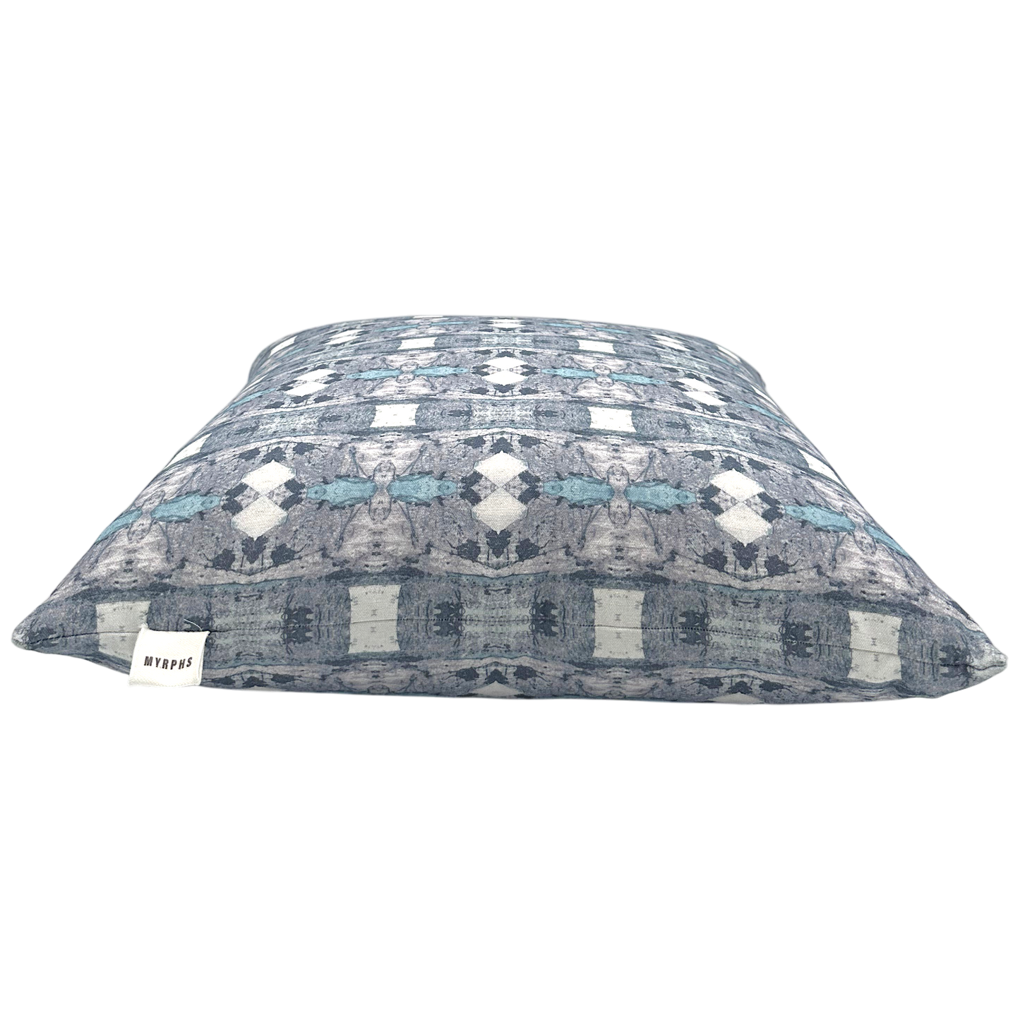 CUTTER DRUM CUSHION in Cornflower Blue