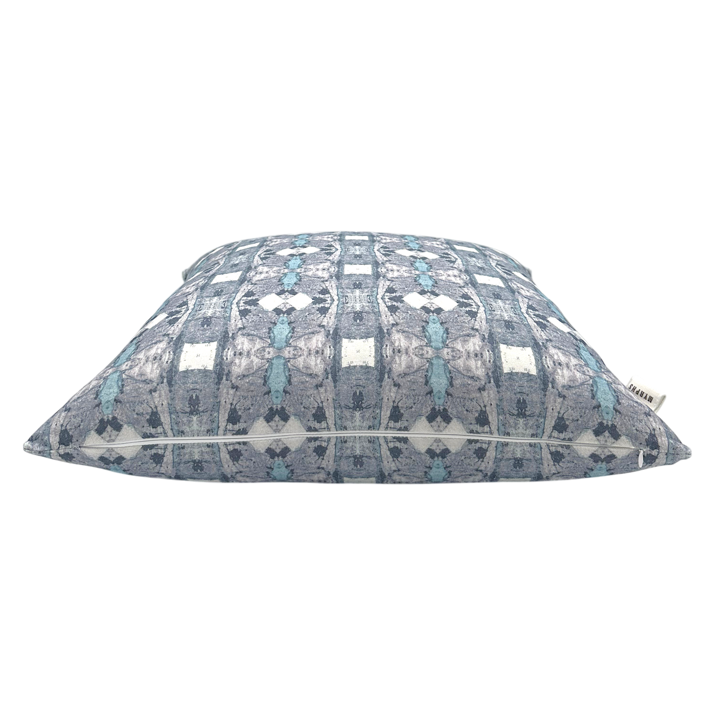 CUTTER DRUM CUSHION in Cornflower Blue