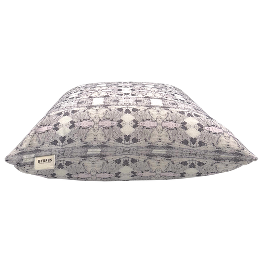 CUTTER DRUM CUSHION in Dust Mauve