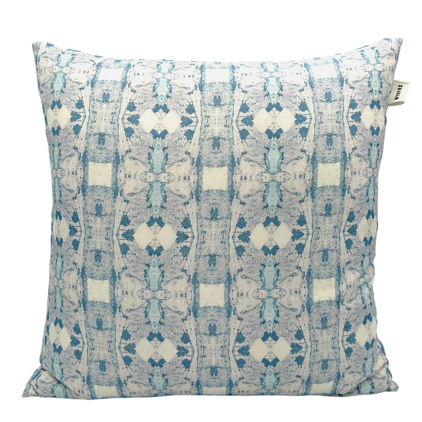 CUTTER DRUM CUSHION in Light Cornflower Blue