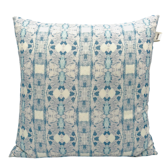CUTTER DRUM CUSHION in Light Cornflower Blue