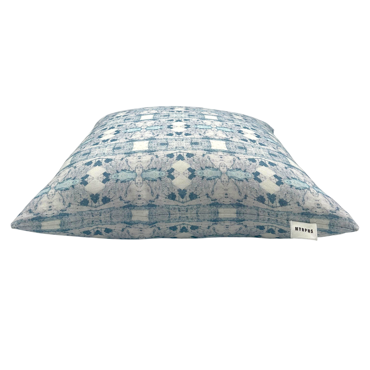 CUTTER DRUM CUSHION in Light Cornflower Blue