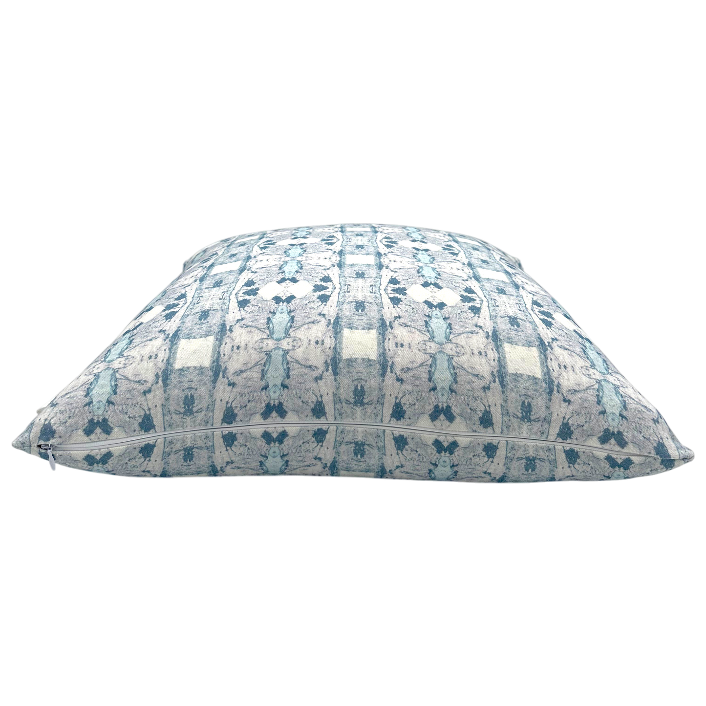 CUTTER DRUM CUSHION in Light Cornflower Blue
